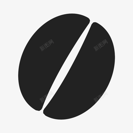 咖啡豆阿拉比卡咖啡豆图标svg_新图网 https://ixintu.com 咖啡豆 阿拉比卡咖啡豆