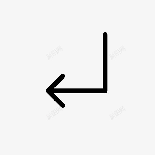 回车回车键go图标svg_新图网 https://ixintu.com go ui ui元素 回车 回车键 用户界面