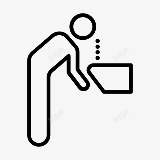 饮用水口渴饮水机图标svg_新图网 https://ixintu.com 供水 口渴 饮水机 饮用水