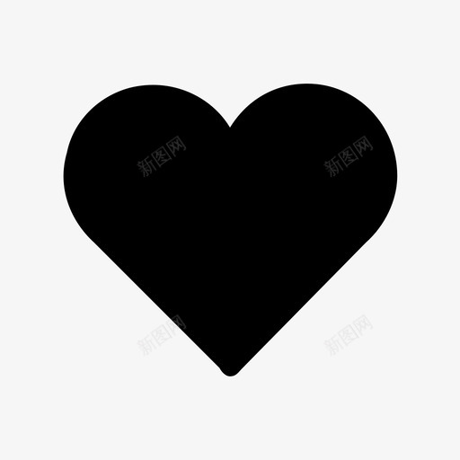 心感情喜欢图标svg_新图网 https://ixintu.com 16x16字形图标 喜欢 心 感情 浪漫 爱