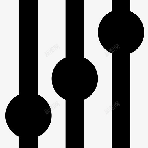 音量级电脑媒体图标svg_新图网 https://ixintu.com 媒体 媒体收集 电脑 音量级 高音