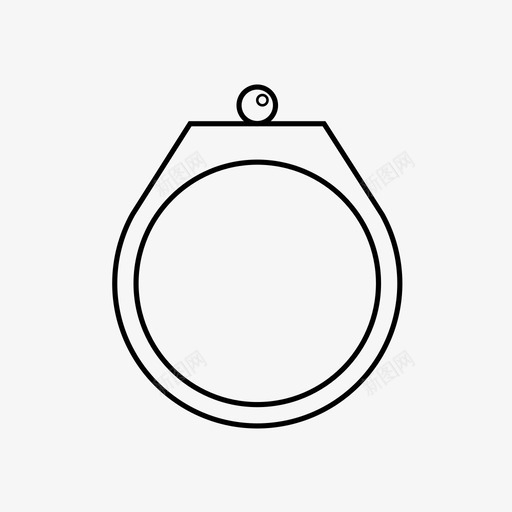 珍珠戒指珠宝珠宝钻石图标svg_新图网 https://ixintu.com 珍珠戒指 珠宝 珠宝钻石