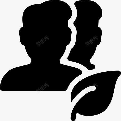 环保生态环境图标svg_新图网 https://ixintu.com 环保 环境 生态 用户动作立体图标 自然
