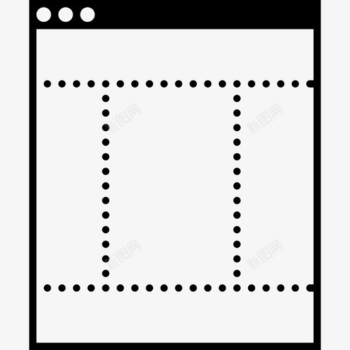 圣杯布局html页面图标svg_新图网 https://ixintu.com html 圣杯布局 用户界面流程和模式 页面前端 页面结构 页面设计