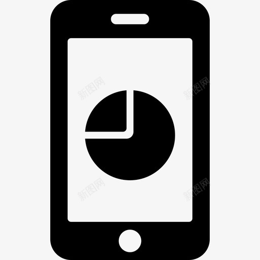 屏幕上移动分析的圆形图形计算机移动分析图标svg_新图网 https://ixintu.com 屏幕上移动分析的圆形图形 移动分析 计算机