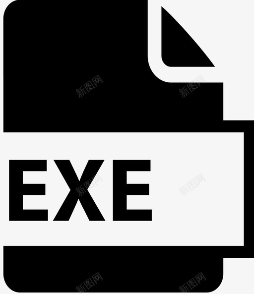 exe文档扩展名图标svg_新图网 https://ixintu.com exe 名称 扩展名 文件 文件扩展名 文档