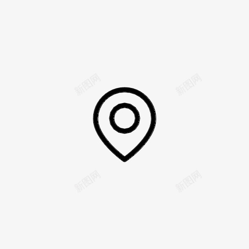 位置地理标签地图图标svg_新图网 https://ixintu.com 位置 地图 地点 地理标签 大头针