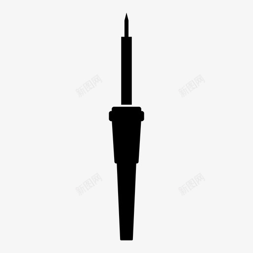 烙铁电器电子图标svg_新图网 https://ixintu.com 烙铁 电动工具 电器 电子 电线