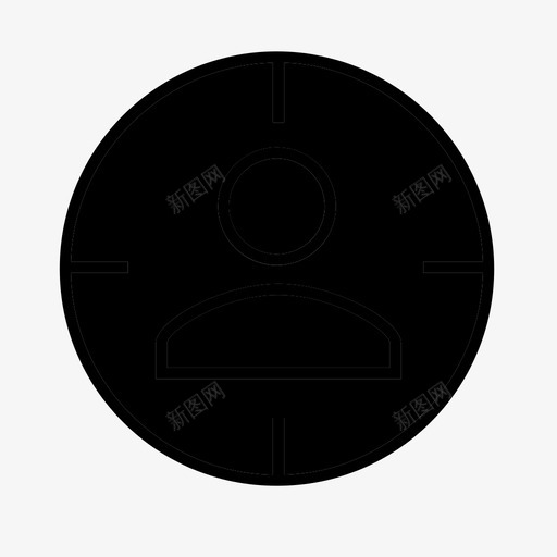 目标用户目标靶心图标svg_新图网 https://ixintu.com 十字准星 受害者 目标 目标用户 靶心