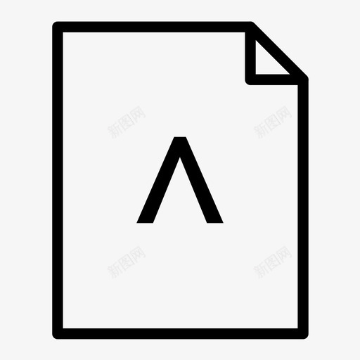 向上插入符号表折叠页纸张图标svg_新图网 https://ixintu.com 向上插入符号表 折叠页 纸张 角状页