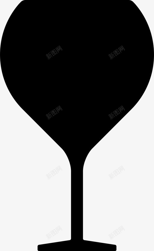 酒杯酒圣杯图标svg_新图网 https://ixintu.com 圣杯 葡萄园 酒 酒杯