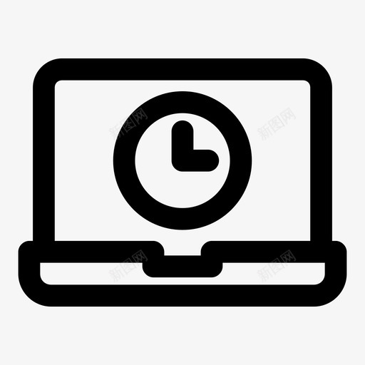 笔记本历史记录存档过去图标svg_新图网 https://ixintu.com 存档 时间 最近 笔记本历史记录 等待 过去