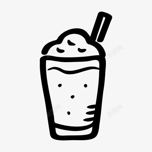 法布奇诺咖啡热饮料图标svg_新图网 https://ixintu.com 咖啡 拿铁 摩卡 法布奇诺 热饮料 茶和咖啡