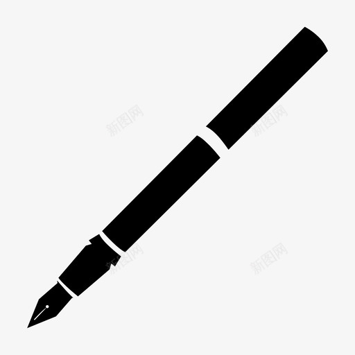 钢笔艺术绘画图标svg_新图网 https://ixintu.com 办公室 喷泉 工作 绘画 艺术 钢笔