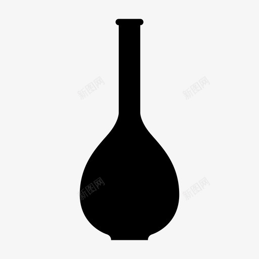 水罐水瓶水壶图标svg_新图网 https://ixintu.com 水壶 水瓶 水罐 罐子 花 花瓶