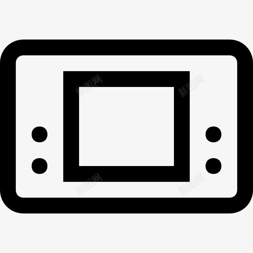 手持游戏游戏板游戏图标svg_新图网 https://ixintu.com 手持游戏 播放器 游戏 游戏板 电子设备 视频游戏