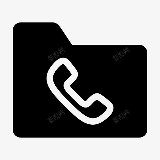 文件夹呼叫呼叫中心移动电话图标svg_新图网 https://ixintu.com 呼叫中心 客户服务 文件夹呼叫 电话呼叫 移动电话