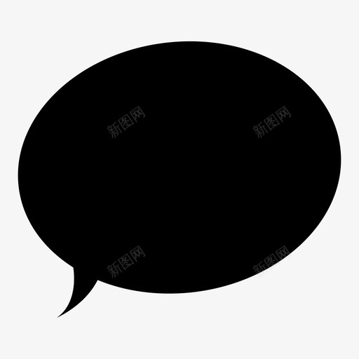 演讲泡泡气球漫画图标svg_新图网 https://ixintu.com 气球 演讲 演讲泡泡 漫画