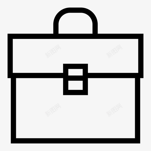 公文包律师工作图标svg_新图网 https://ixintu.com 公文包 学校 工作 律师