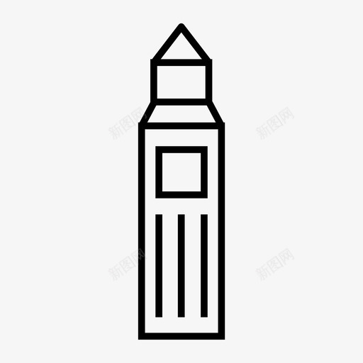 世界著名的地标性建筑图标svg_新图网 https://ixintu.com 世界著名的地标性建筑