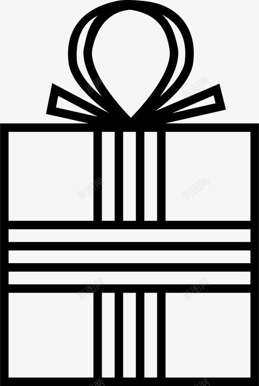 礼物赠品免费图标svg_新图网 https://ixintu.com 免费 礼物 赠品