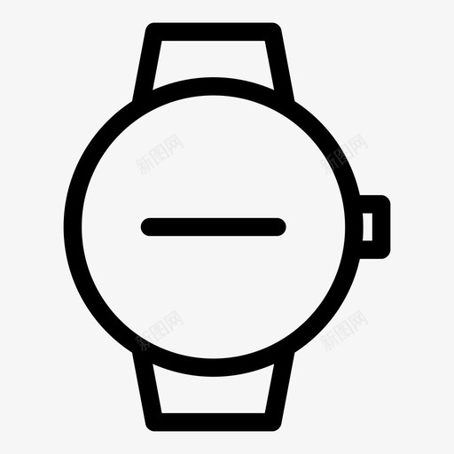 智能手表删除苹果智能手表时钟图标svg_新图网 https://ixintu.com 减号 时钟 时间 智能手表 智能手表删除 苹果智能手表
