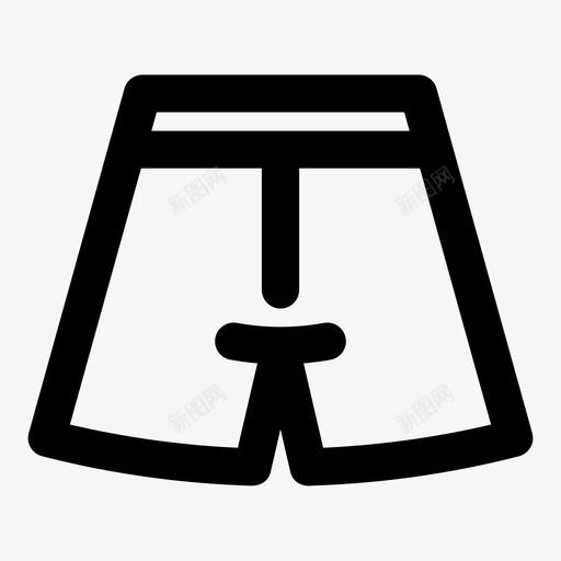 短裤百慕大群岛衣服图标svg_新图网 https://ixintu.com mnml10 夏季 百慕大群岛 短裤 衣服 裤子