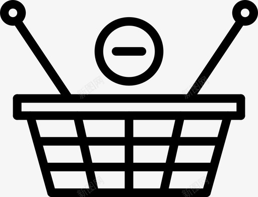 从购物篮中删除电子商务从中删除图标svg_新图网 https://ixintu.com 从中删除 从购物篮中删除 电子商务 电子商务大纲