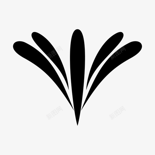 树叶绿色绿叶图标svg_新图网 https://ixintu.com 树叶 植物 植物和树木 绿叶 绿色
