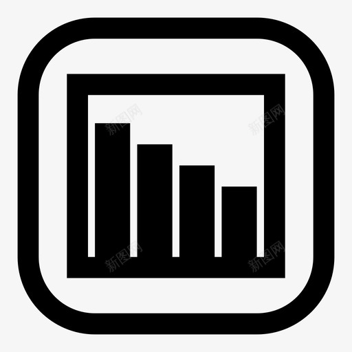 图表活动面积图图标svg_新图网 https://ixintu.com 图表 条形图 活动 面积图