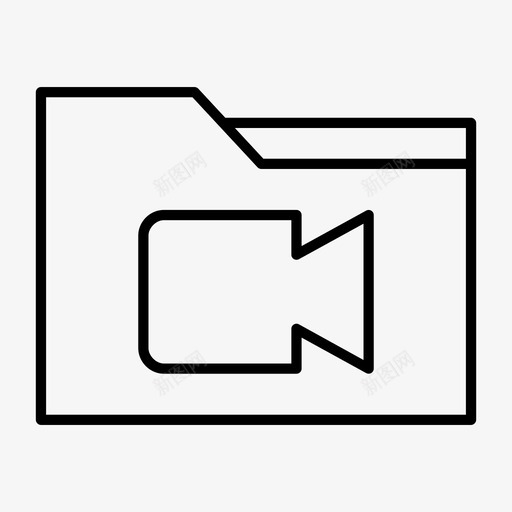 文件夹拍摄票房电影院图标svg_新图网 https://ixintu.com 录像机 文件夹拍摄 电影 电影院 票房