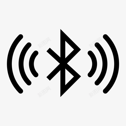 蓝牙标志信号蓝牙连接蓝牙设备图标svg_新图网 https://ixintu.com 文件和存储 蓝牙信号 蓝牙标志信号 蓝牙符号 蓝牙设备 蓝牙连接