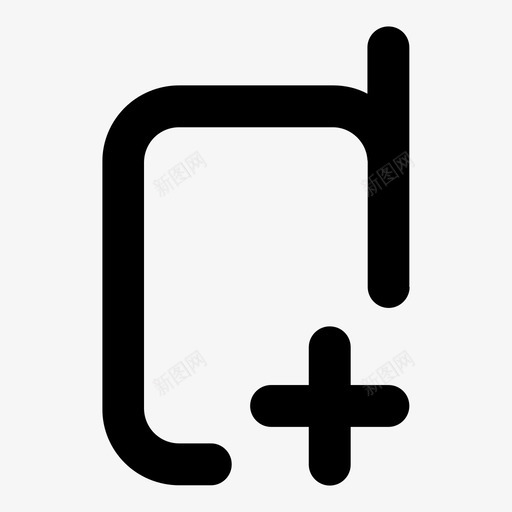 加手机加电脑科技提纲加粗图标svg_新图网 https://ixintu.com 加手机 加电脑科技提纲加粗