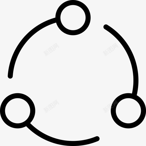 共享连接联合图标svg_新图网 https://ixintu.com 共享 线图标 联合 连接