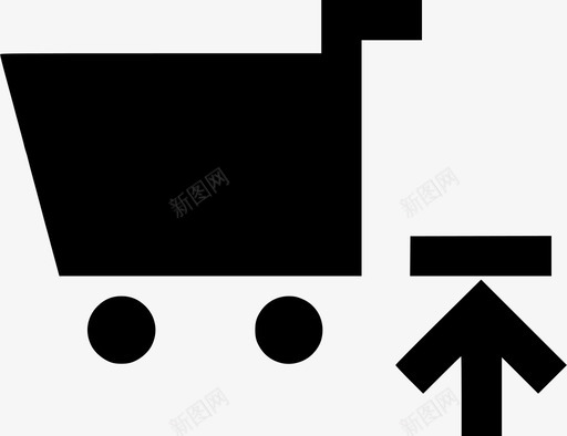 购物车上载部署项目图标svg_新图网 https://ixintu.com 购物车上载 部署 项目