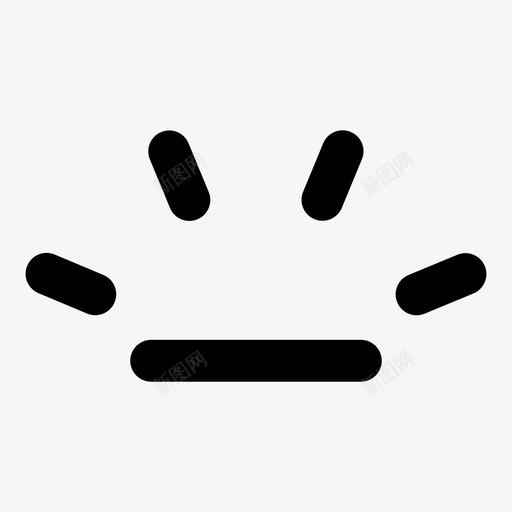 键盘亮度按钮灯光图标svg_新图网 https://ixintu.com ui元素轮廓粗体 按钮 灯光 键盘亮度
