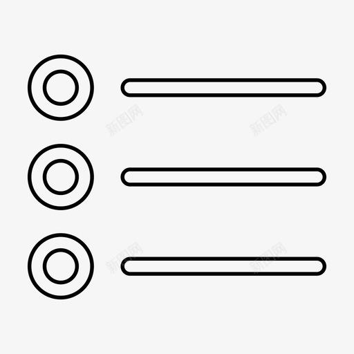 清单线图标搜索引擎优化svg_新图网 https://ixintu.com 搜索引擎优化 清单 线图标 调查
