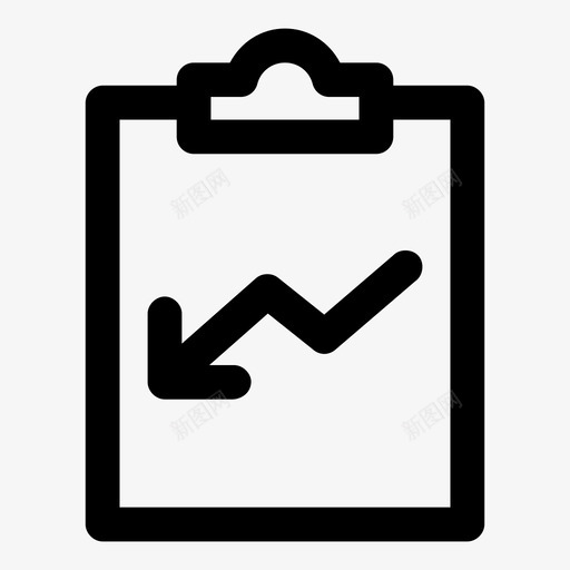 挂失板减少记事本图标svg_新图网 https://ixintu.com 任务板 减少 剪贴簿 办公外设 办公文具 报告 挂失板 记事本