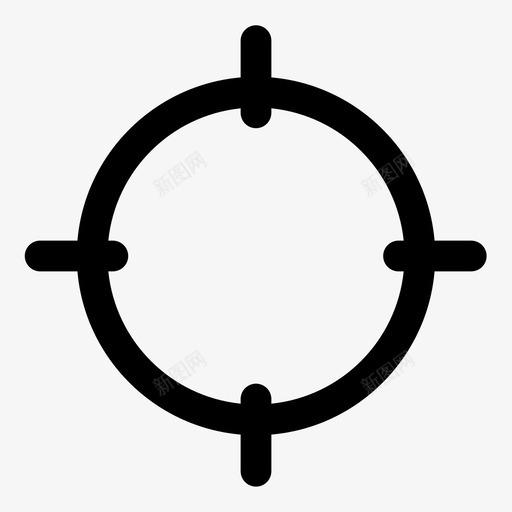 聚焦十字准星猎人图标svg_新图网 https://ixintu.com 十字准星 大胆 射击 猎人 瞄准 聚焦