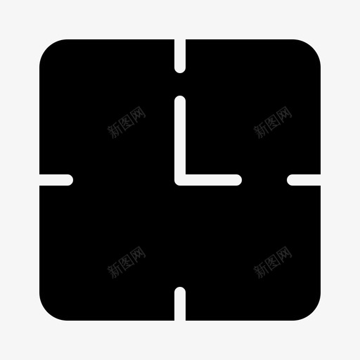 时钟商务开发图标svg_新图网 https://ixintu.com 办公 商务 开发 时钟 规划 项目管理