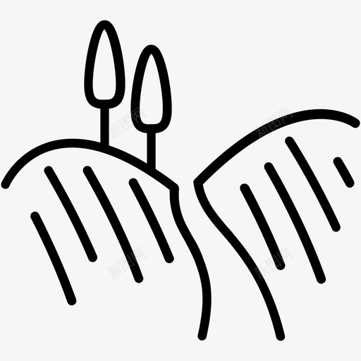 葡萄园风景自然图标svg_新图网 https://ixintu.com 托斯卡纳 美味的葡萄栽培 自然 葡萄园 葡萄栽培 风景