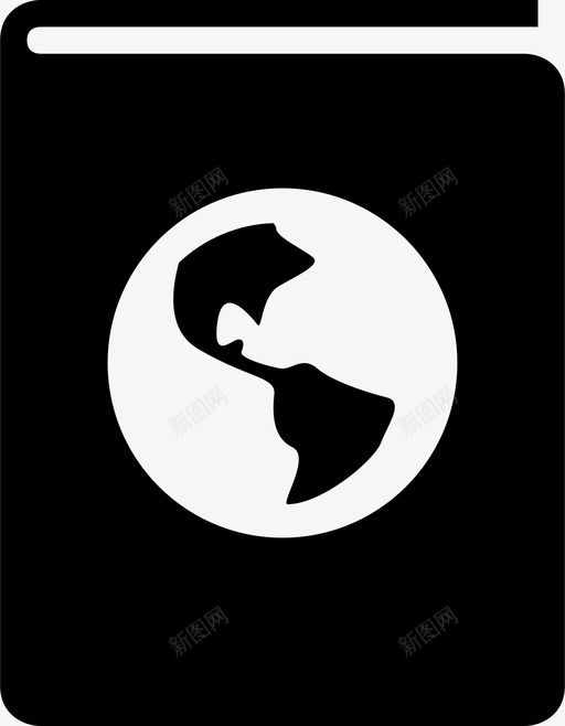 护照书籍文件图标svg_新图网 https://ixintu.com 书籍 国际旅行 护照 文件 通用标志