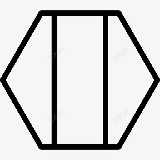 比利时国家欧洲图标svg_新图网 https://ixintu.com 世界六边形旗帜轮廓 国家 国旗 欧洲 比利时