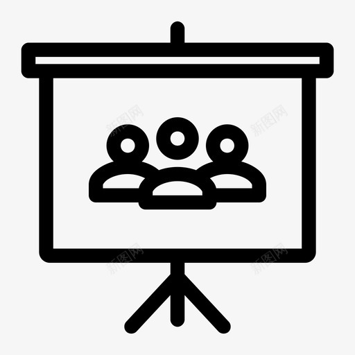 电话会议图标svg_新图网 https://ixintu.com 电话会议