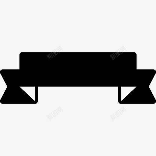 丝带横幅形状形状奖项设置图标svg_新图网 https://ixintu.com 丝带横幅形状 奖项设置 形状