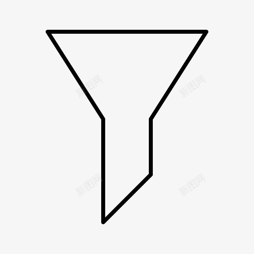 漏斗应用程序业务图标svg_新图网 https://ixintu.com web应用程序 业务 导航 应用程序 漏斗 用户界面 软件