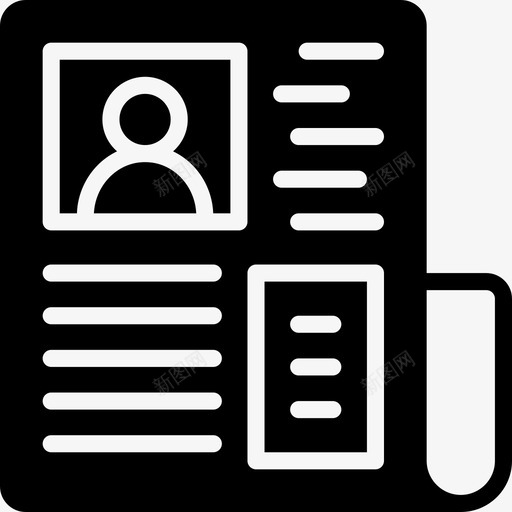 小报通讯媒体图标svg_新图网 https://ixintu.com 史密顿新闻媒体固体 媒体 小报 报纸 新闻 通讯