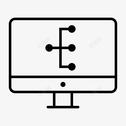监控工作流程层次结构思维图图标svg_新图网 https://ixintu.com 层次结构 工作流程 思维图 方案 流程 监控工作流程