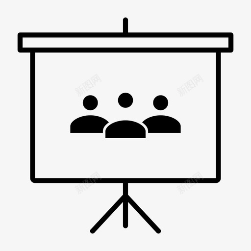 演示电话会议沟通小组图标svg_新图网 https://ixintu.com 会议 小组 沟通 演示电话会议 电话营销