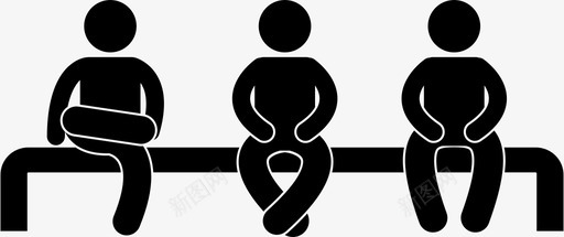 人们坐在一起朋友男人图标svg_新图网 https://ixintu.com 人 人们坐在一起 人们摆姿势 朋友 男人 等待